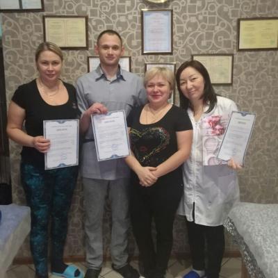 Наши выпускники - Курсы массажа Надежды Фёдоровой