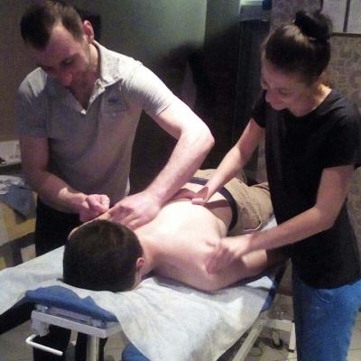 Практические занятия - курсы массажа в Москве