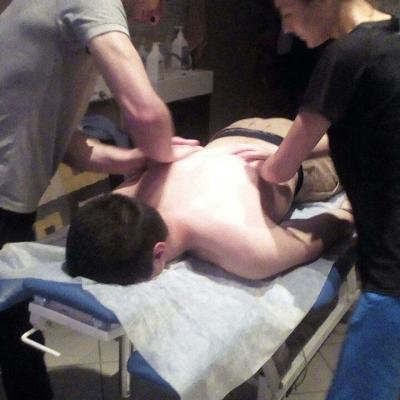 Практические занятия - курсы массажа в Москве